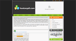Desktop Screenshot of hostonpdl.com