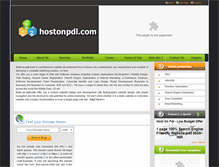 Tablet Screenshot of hostonpdl.com